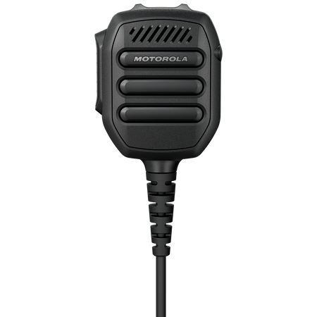 Motorola PMMN4131A Speaker Mic, R7, RM730 IMPRES, Smaller Size, Windporting Remote Speaker Microphone, IP68, 3.5mm Jack