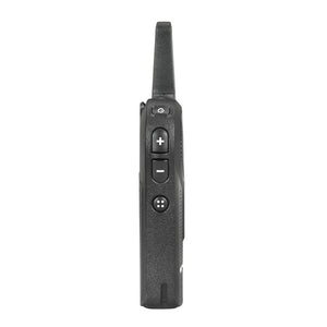 Motorola DLR1020/DLR1060 Two-Way Business Radio - Side Volume and Optional Buttons