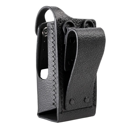 Motorola PMLN5863A hard leather carry case for XPR3500e radios, additional view