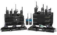 BC Communications Motorola two-way radio portables, radio repeaters, mobile and base station