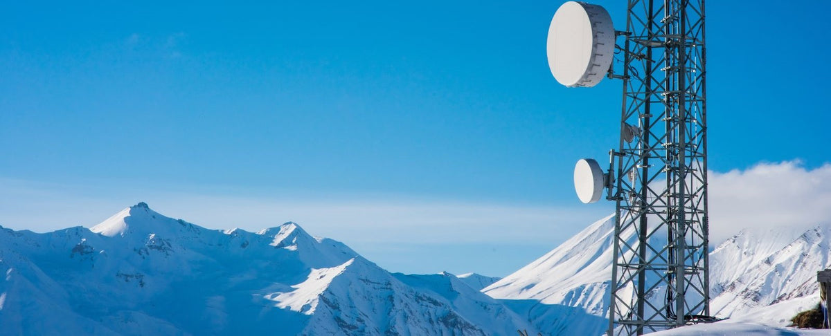 BC Communications Mountain top repeater radio system