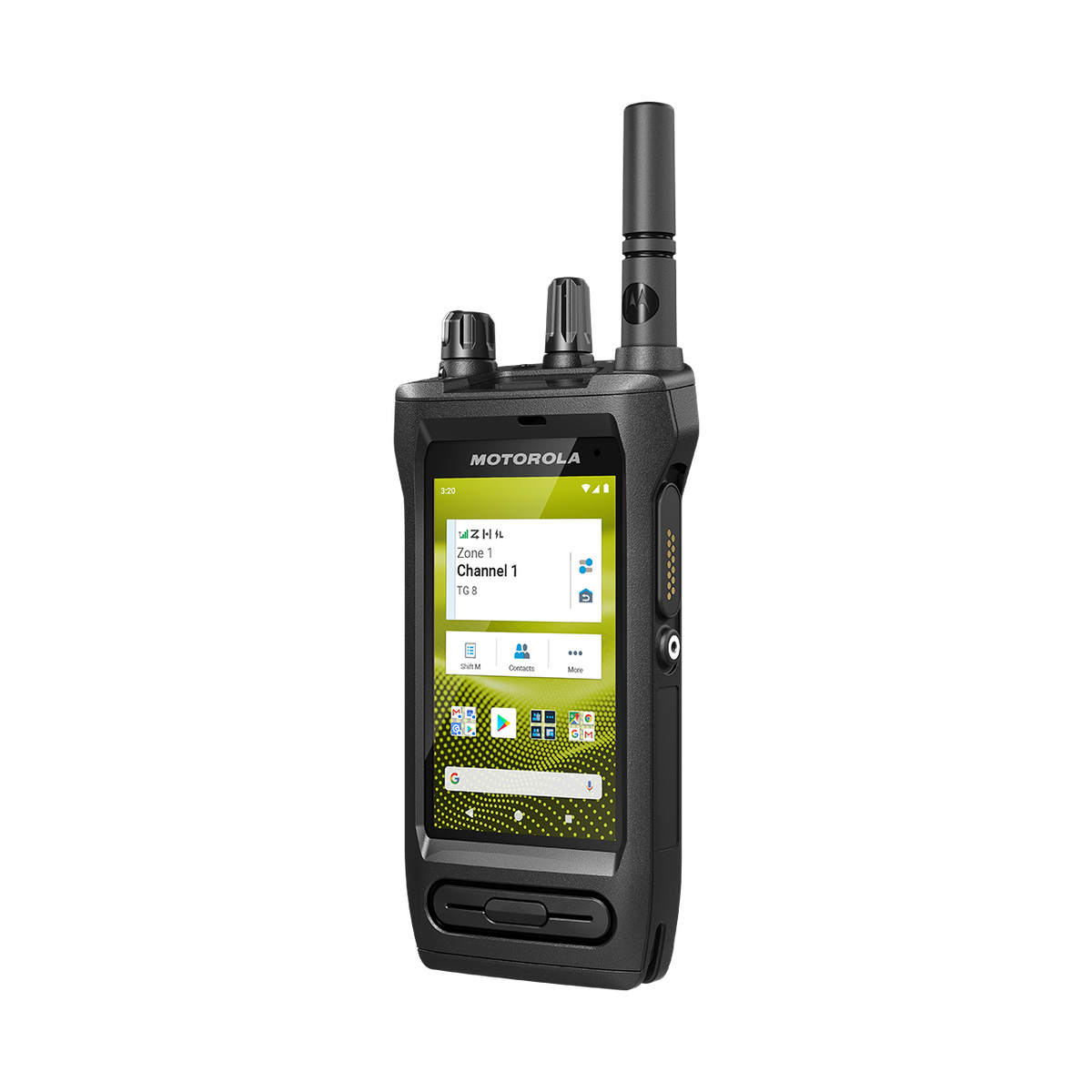 Motorola MOTOTRBO ION smart radio, front left view