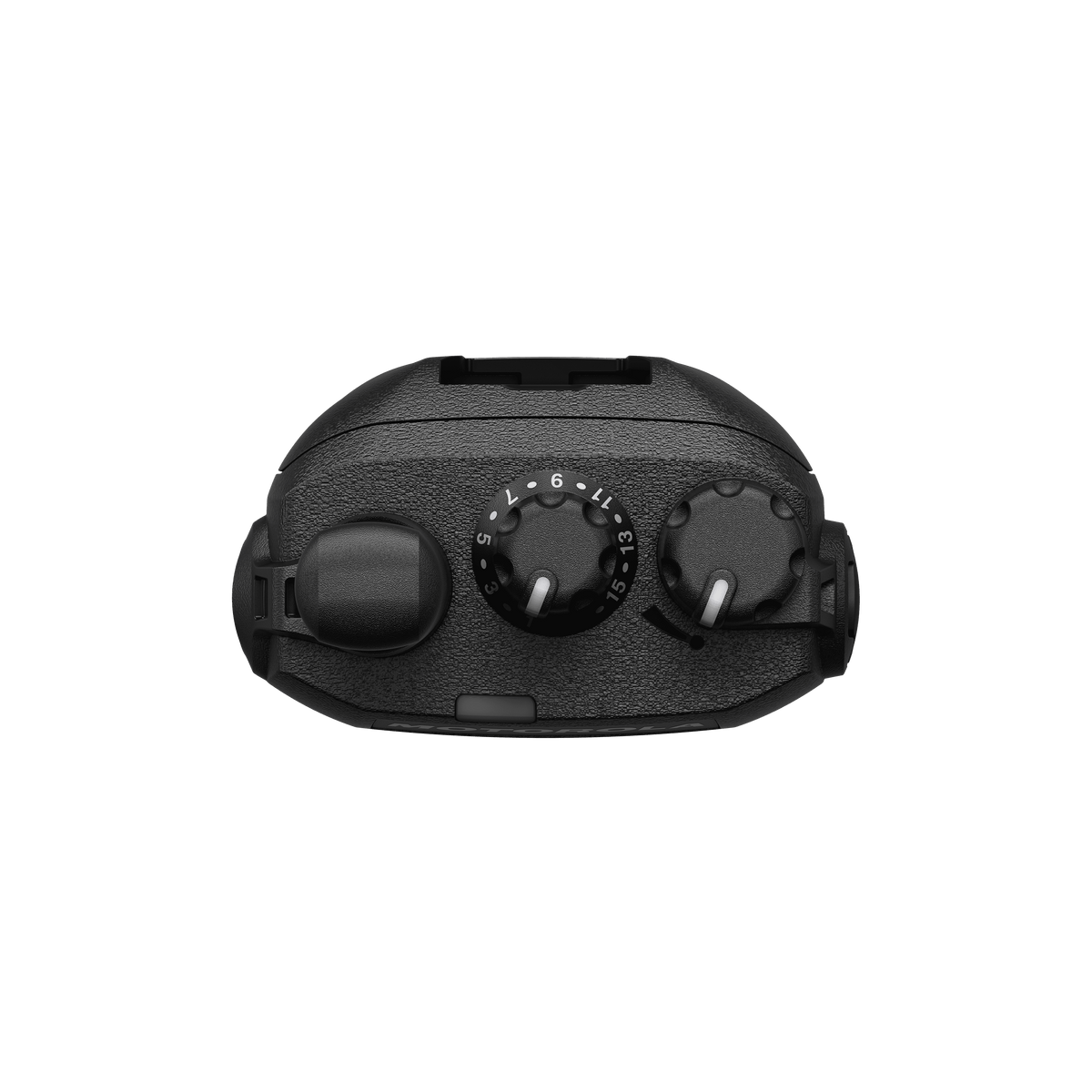 Motorola MOTOTRBO R2 portable two-way radio, top view