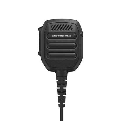 Motorola PMMN4148A speaker microphone with 3.5 mm audio jack for MOTOTRBO R2 radios