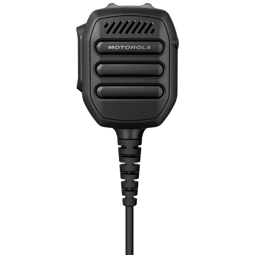 Motorola Speaker Mic, R7, RM730 IMPRES PMMN4131A , Smaller Size, Windporting Remote Speaker Microphone, IP68, 3.5mm Jack