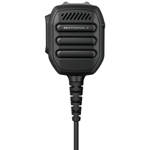 Motorola Speaker Mic, R7, RM730 IMPRES PMMN4131A , Smaller Size, Windporting Remote Speaker Microphone, IP68, 3.5mm Jack