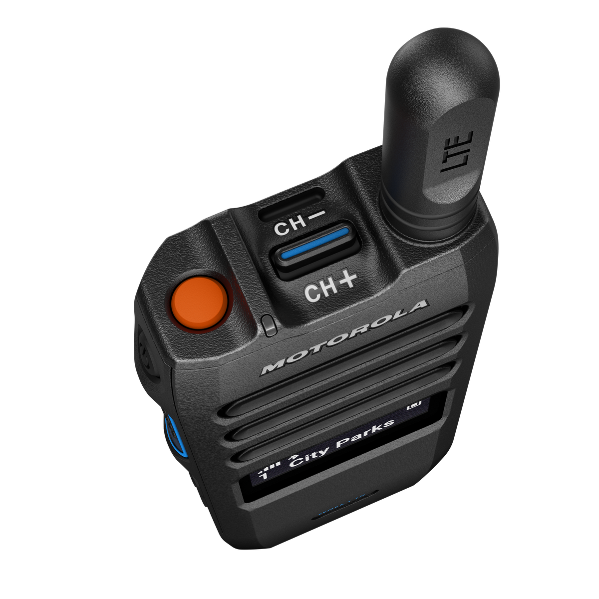 BC Communications TLK top profile with emergency button