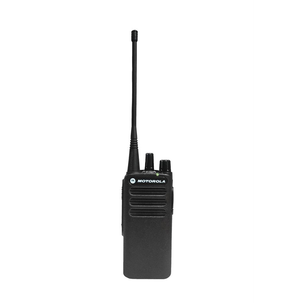 MotoTrbo CP100d Walkie Talkie Front View Non-Display Model