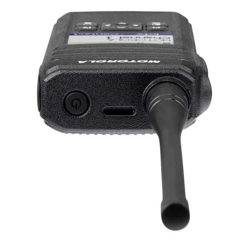 Motorola DTR700 portable two-way radio, additional view