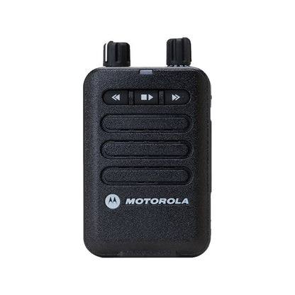Motorola Minitor VI two-tone voice pager, front view