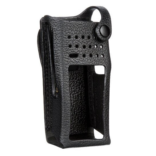 Motorola PMLN5838A hard leather carry case for XPR7550 and XPR7580e radios