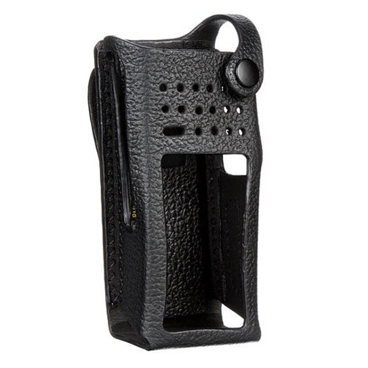 Motorola PMLN5838A hard leather carry case for XPR7550 and XPR7580e radios