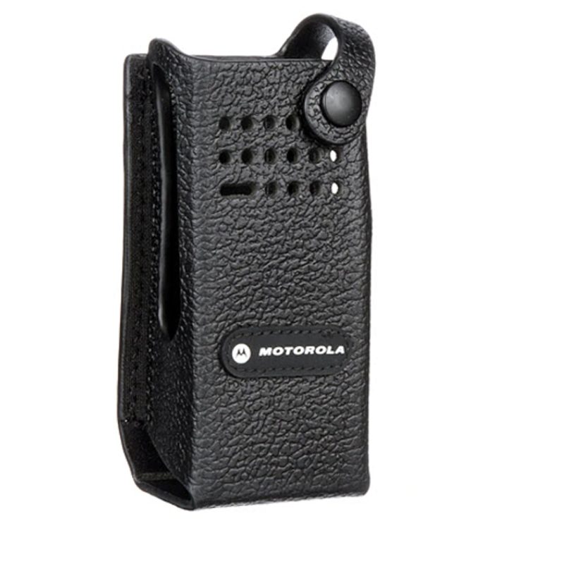 Motorola PMLN5839A hard leather carry case for XPR7350 and XPR7380e radios