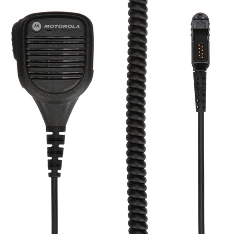 Motorola PMMN4071AL IMPRES noise-cancelling remote speaker microphone, additional view