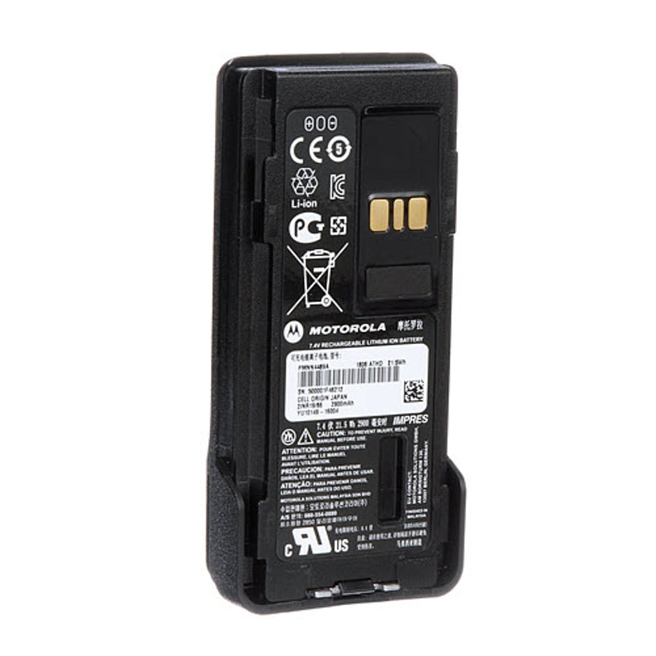 Motorola PMNN4489 IMPRES intrinsically safe Li-Ion battery for MOTOTRBO XPR7000e radios