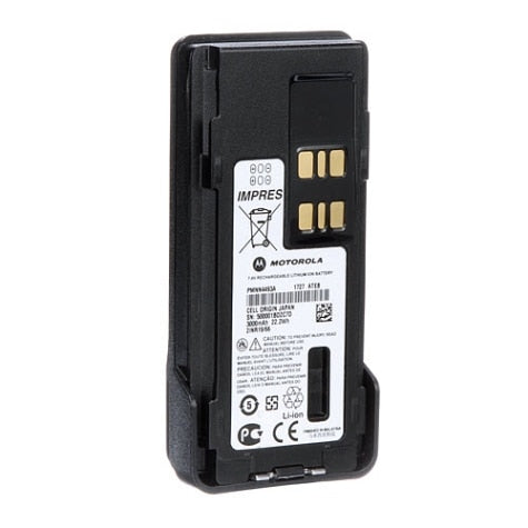 Motorola PMNN4493A high-capacity IMPRES Li-Ion battery for MOTOTRBO XPR3000e and XPR7000e radios