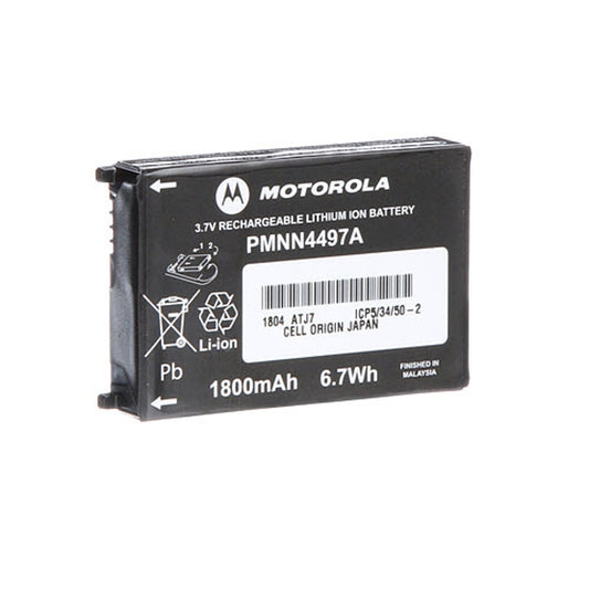 Motorola PMNN4497AR 1800 mAh Li-Ion battery for CLS1413 radios