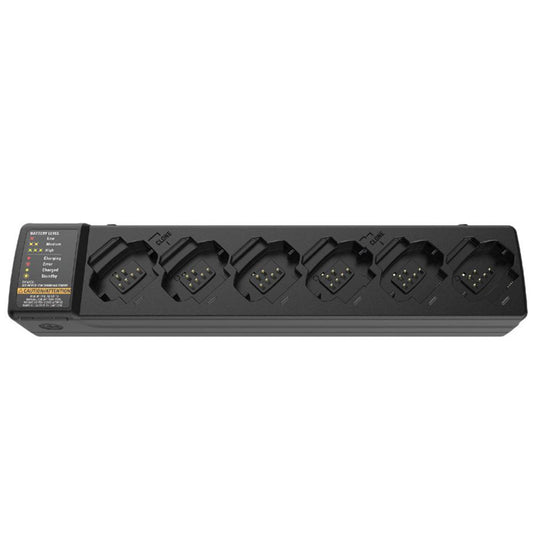 Motorola PMPN4465A six-pocket multi-unit charger for DTR700 radios