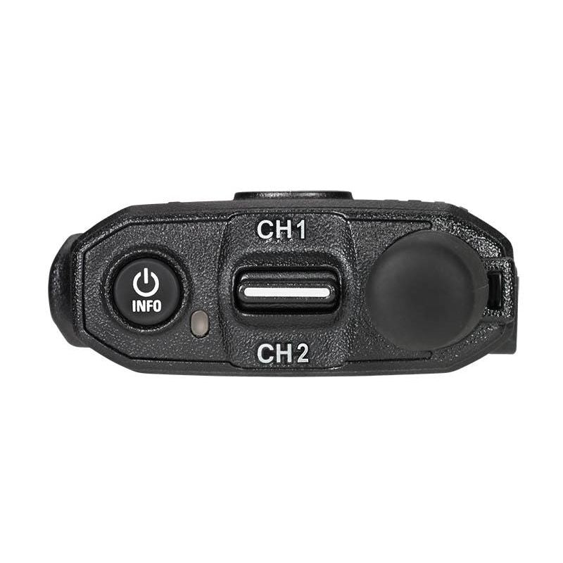 Motorola SL300 non-display portable two-way radio, additional view