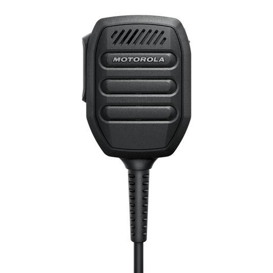 Motorola PMMN4140A large IMPRES windporting speaker microphone for R7 Series radios