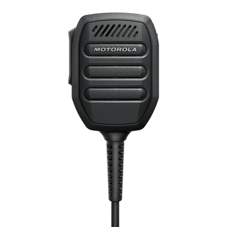 Motorola PMMN4140A Speaker Mic, Windporting Remote Speaker Microphone, Large, for R7 Series Radios
