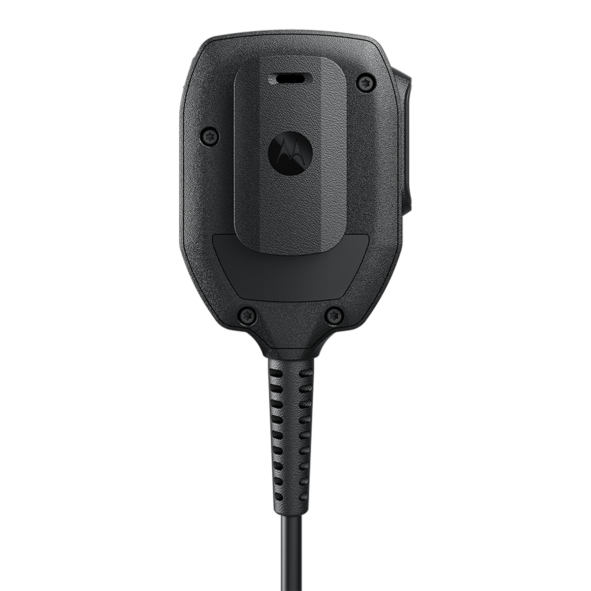 Motorola PMMN4140A large IMPRES windporting speaker microphone, additional view