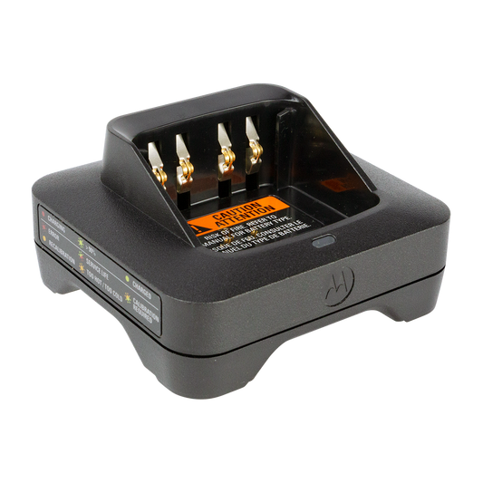 Motorola PMPN4576A IMPRES single-unit desktop charger with North America power supply