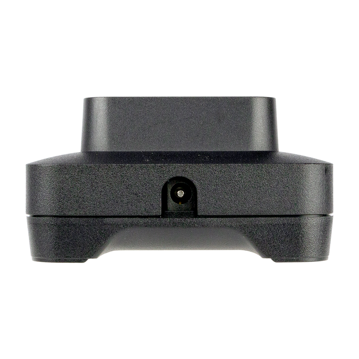 Motorola PMPN4576A IMPRES single-unit desktop charger, side view