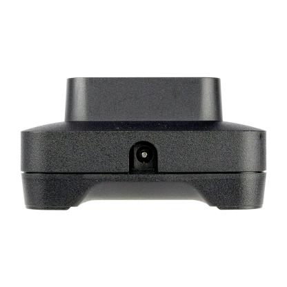 Motorola PMPN4576A IMPRES single-unit desktop charger, side view