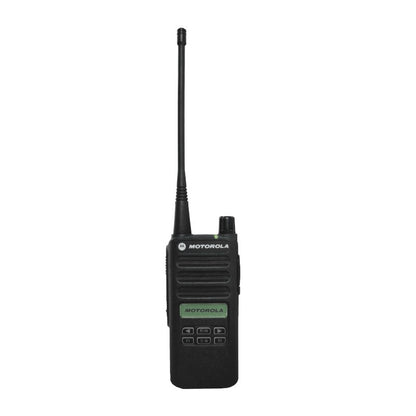 MotoTrbo CP100d Walkie Talkie Front View Display Model
