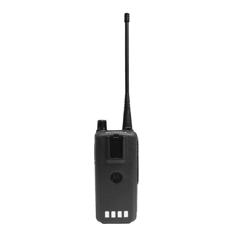 MotoTrbo CP100d Walkie Talkie Back View (no clip)