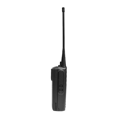 MotoTrbo CP100d Walkie Talkie Side View (PTT)
