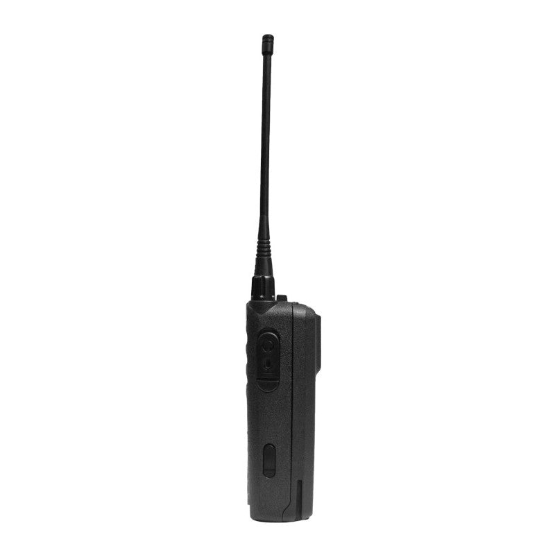 MotoTrbo CP100d Walkie Talkie Side View (Accessory Port)